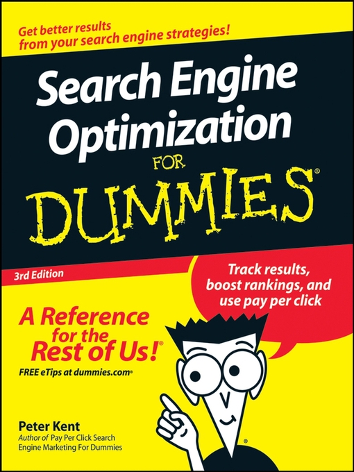 Title details for Search Engine Optimization For Dummies® by Peter Kent - Wait list